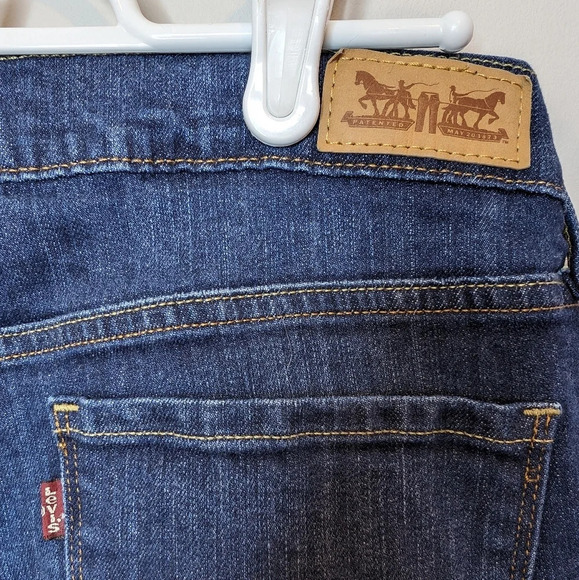 Levi's Women Blue Denim Jeans W30 L 30 Straight Leg - Picture 5 of 8